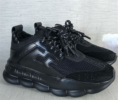 versace sneakers bo9hu576 black|versace sneakers sale.